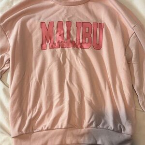 Pink Malibu Sweatshirt